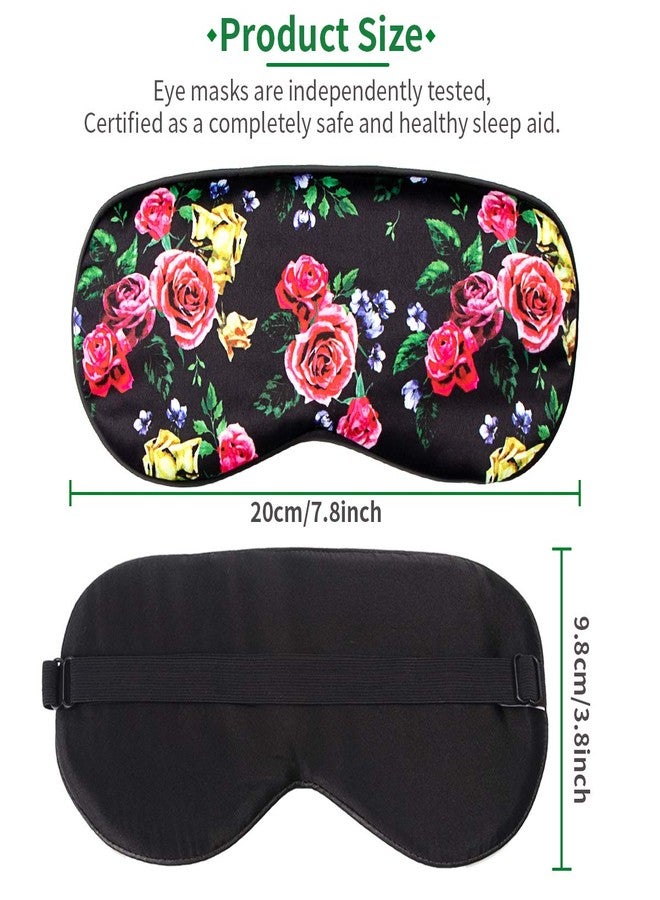 PG6 Silk Sleep Mask, Blindfold, Super Smooth Eye Mask with Adjustable Strap,Travel Pouch and Ear Plugs - Image 2
